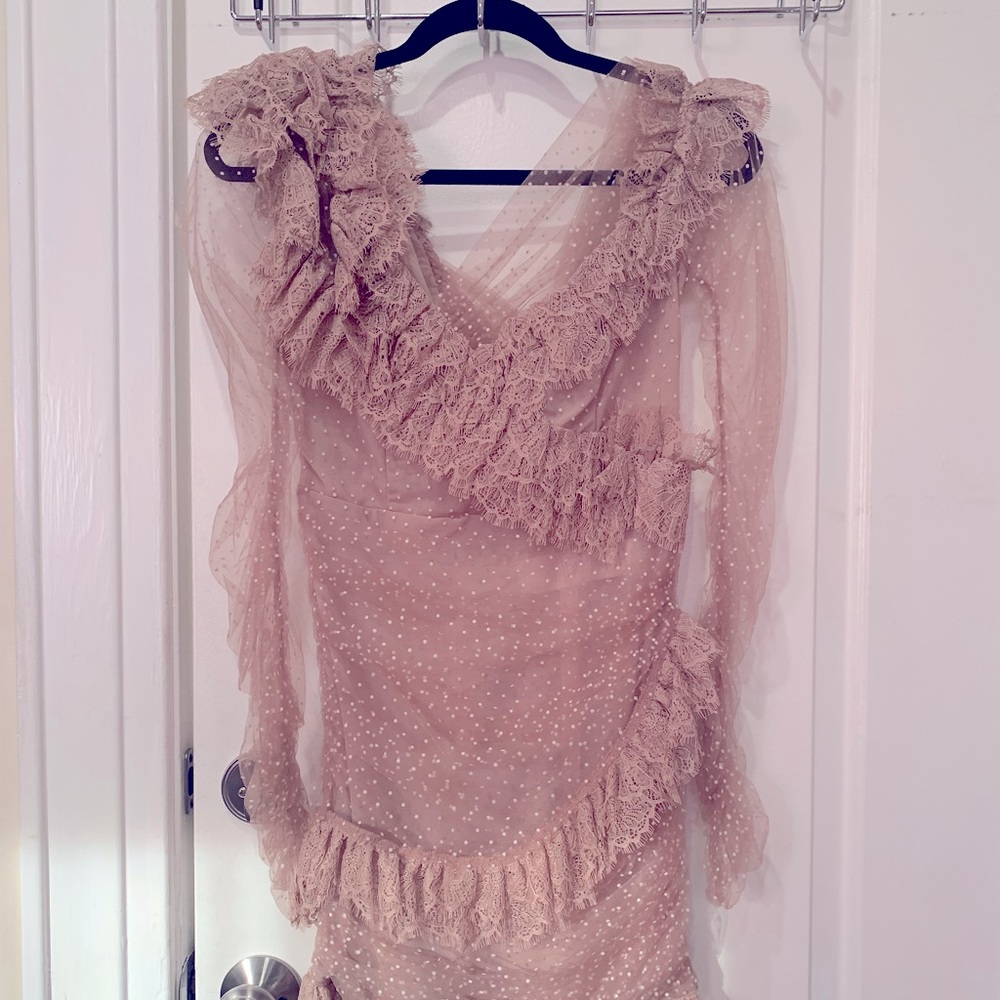 House of CB Sorrel dress.